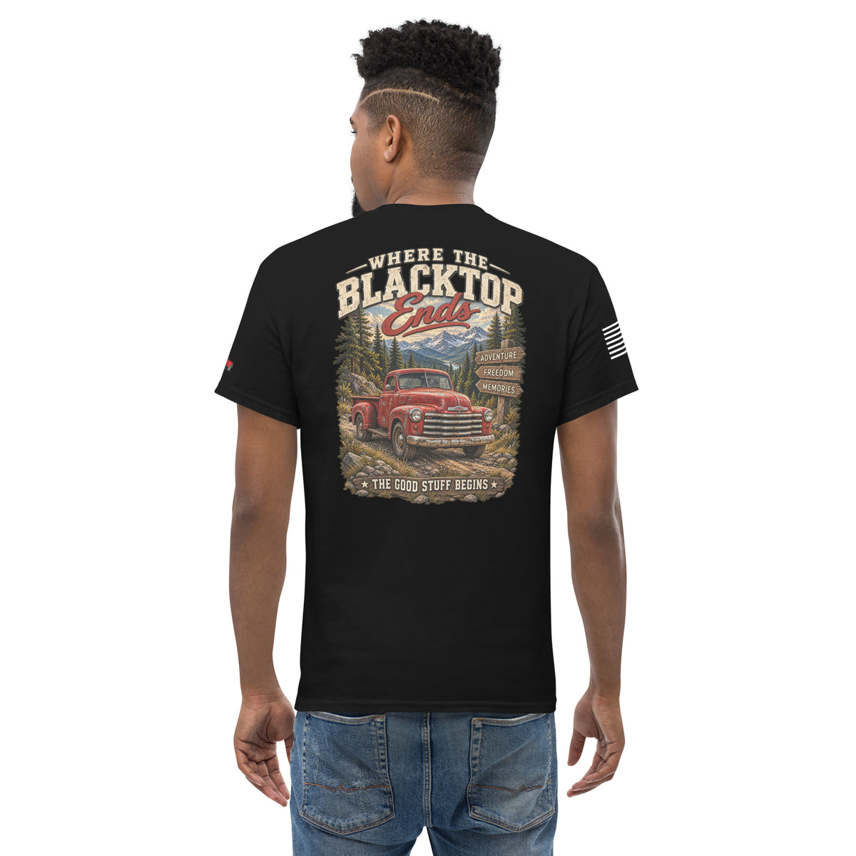 Where the Blacktop Ends T-Shirt