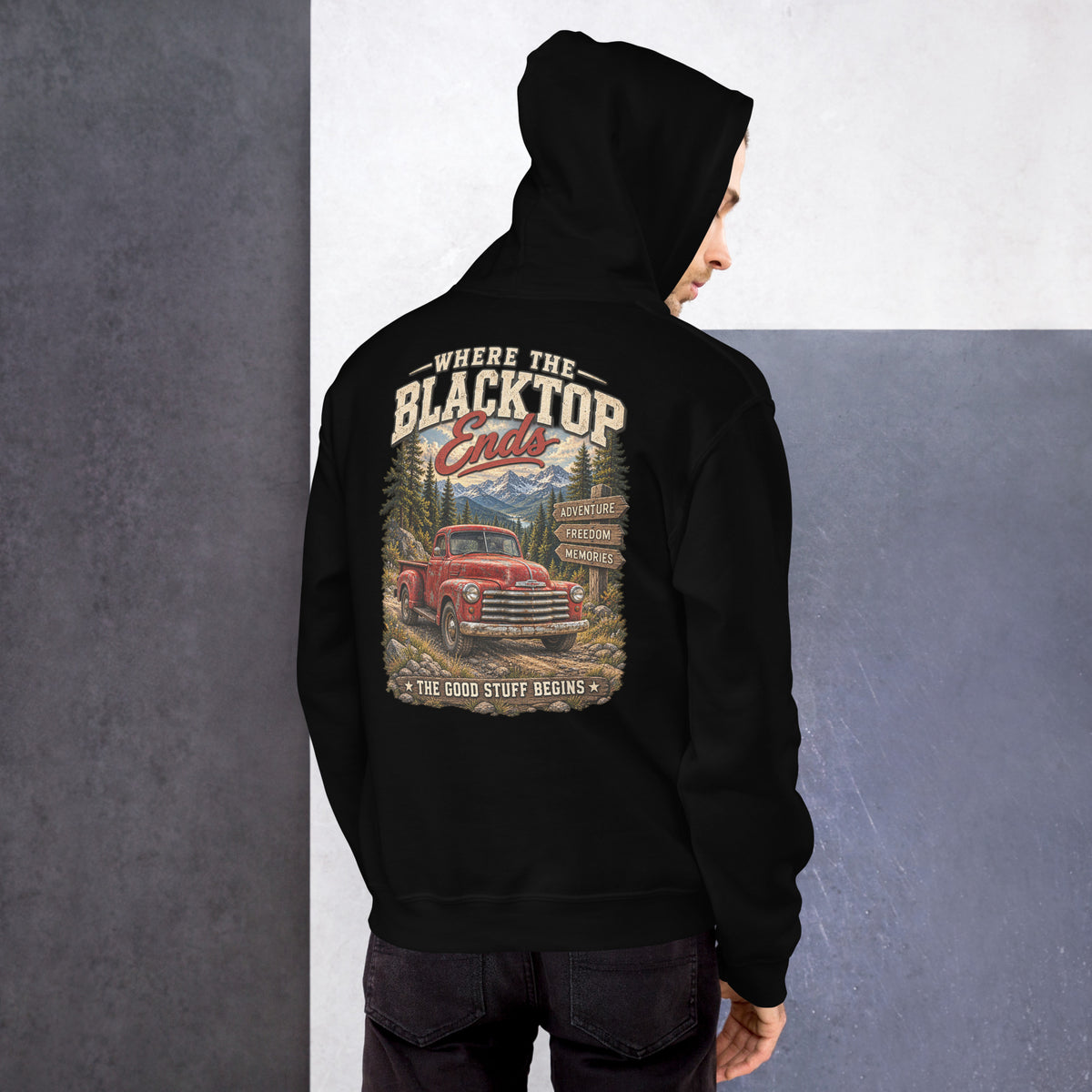 Where the Blacktop Ends Hoodie
