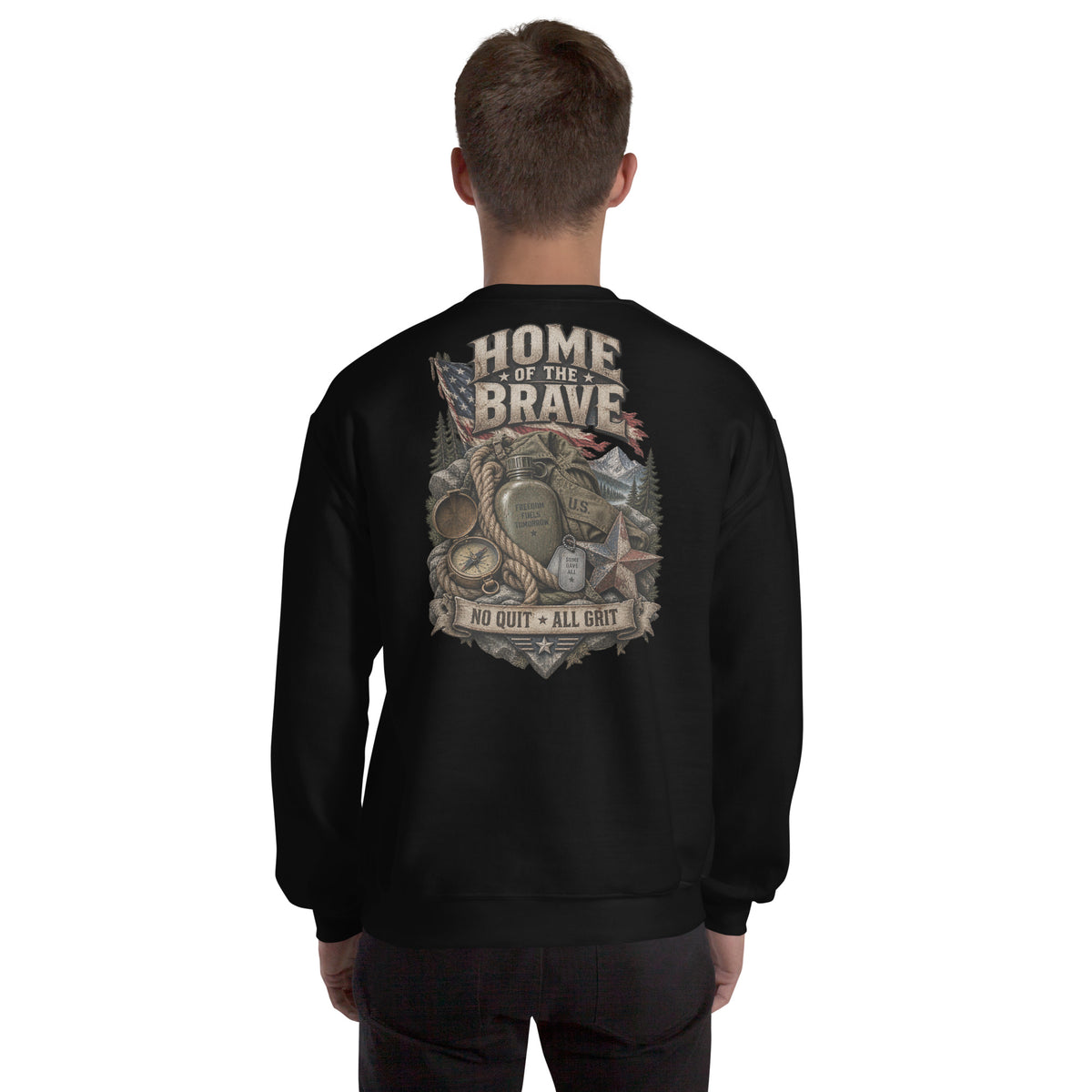 Home of the Brave Crewneck Sweatshirt