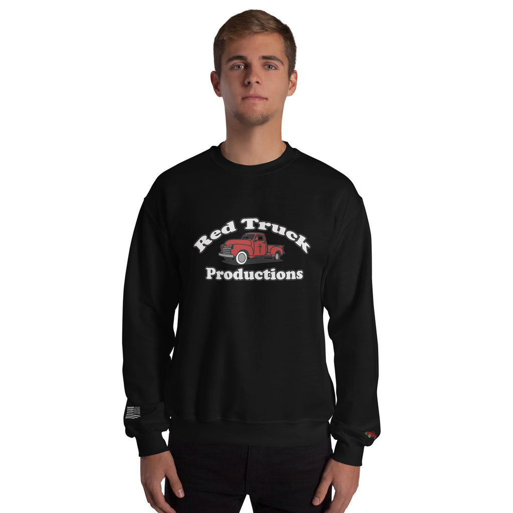 Red Truck Logo Crewneck Sweatshirt