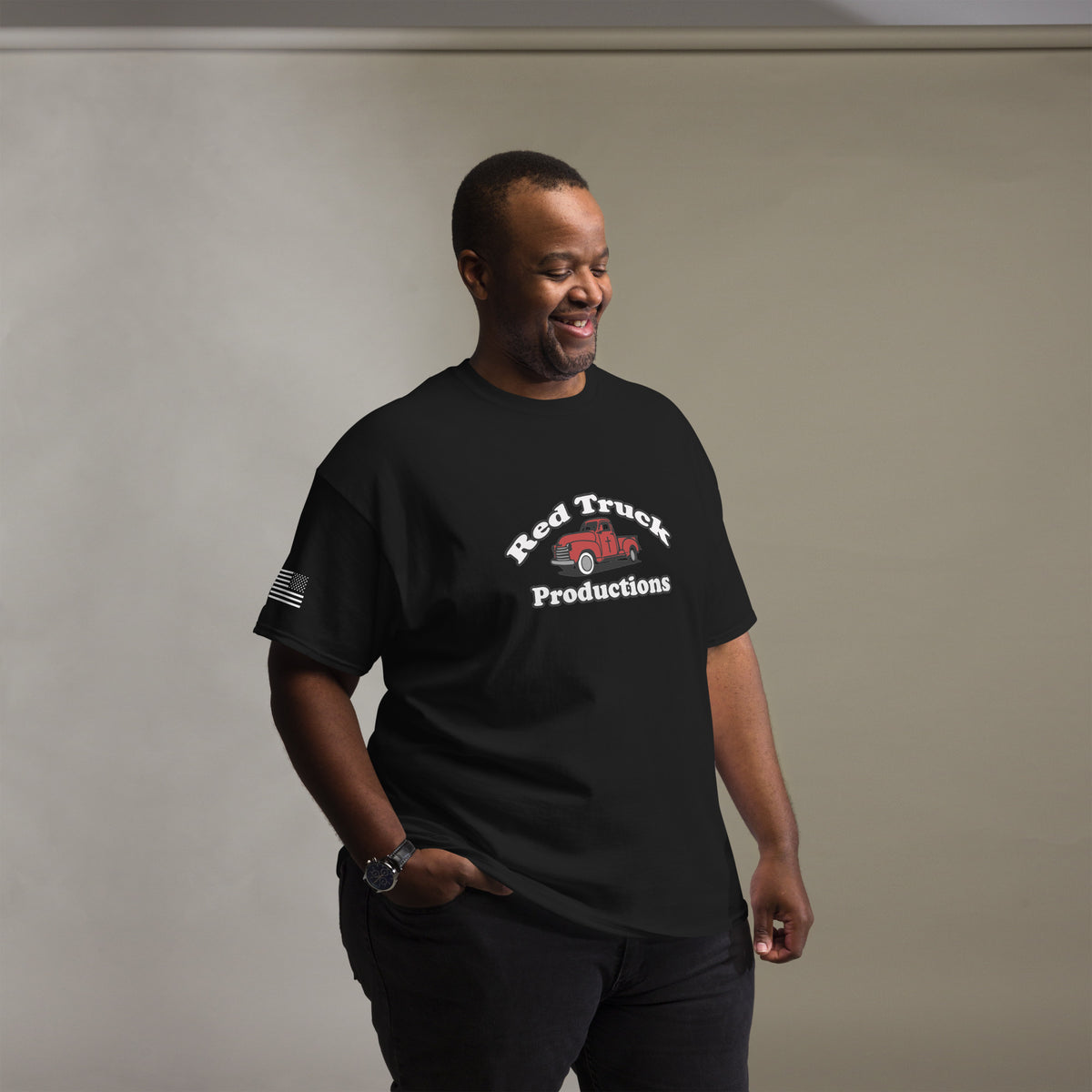 Red Truck Logo T-Shirt