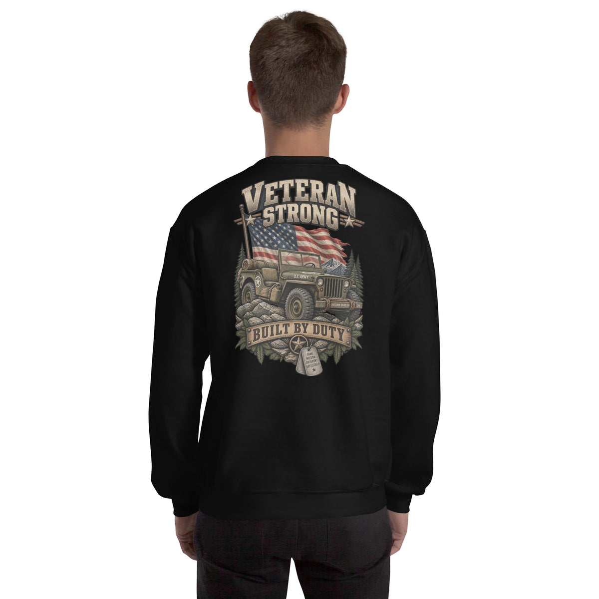 Veteran Strong Crewneck Sweatshirt